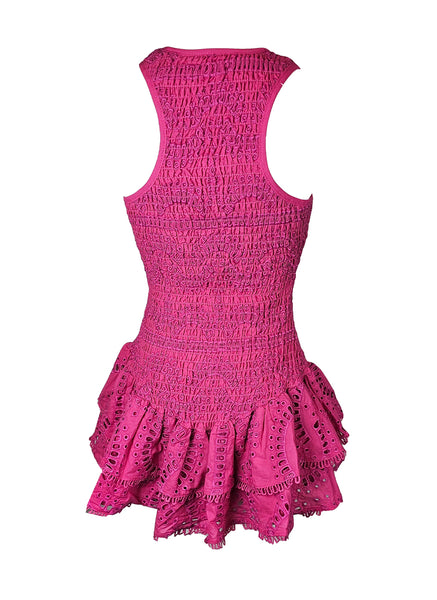 1240001 Skater Mini Dress *Pink