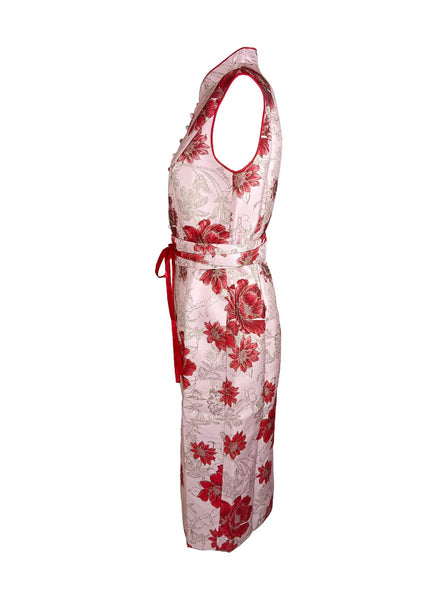 1250007 Silver Embroidery Cheongsam