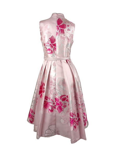 1250008 Mandarin Collar Cheongsam *Pink