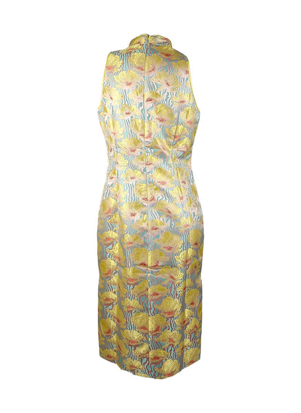 1250009 Halter Neck Cheongsam *Yellow