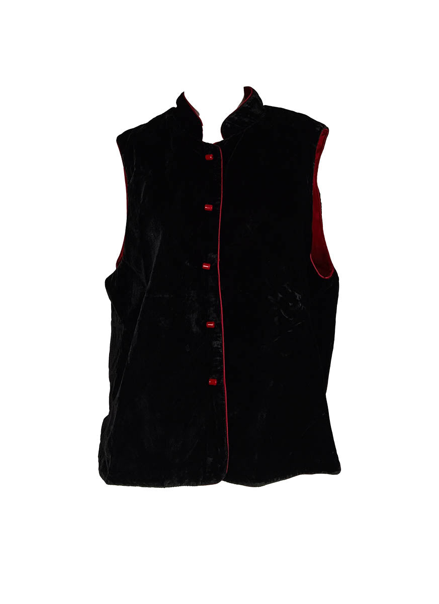 1250032 Velvet Reversible Vest Top