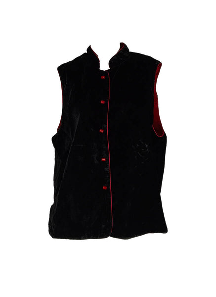 1250032 Velvet Reversible Vest Top