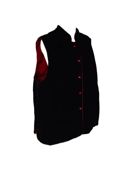 1250032 Velvet Reversible Vest Top