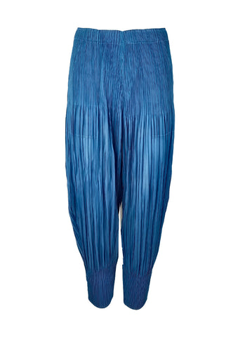 3190069 Pleats Jogger Pants *Lake Blue