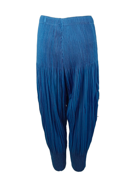 3190069 Pleats Jogger Pants *Lake Blue