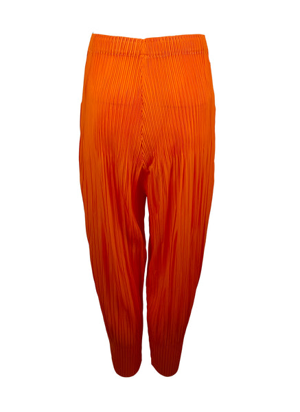 3190069 Pleats Jogger Pants *Orange