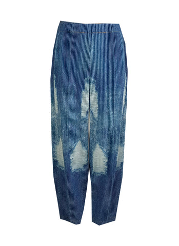 3240001 Tie Dyed Pleated Pants