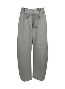 3240075 High Waist Sweat Pants *Grey