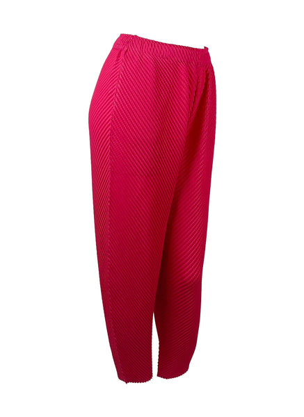 4240048 Side Pocket Pleated Pants *Magenta