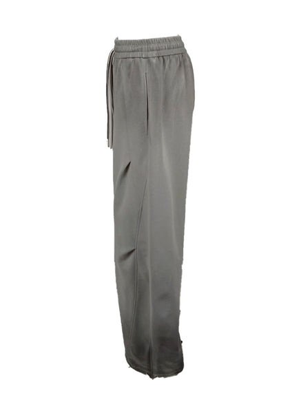 4250003 Wide-Leg Drawstring Sweatpants *Grey