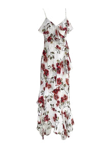 5240018 Floral Chiffon Dress