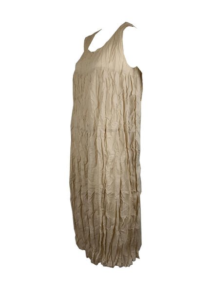 5240026 Loose Sleeveless Dress *Khaki