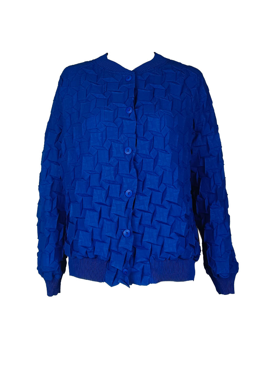 8240045 Pleats Jacket *Blue