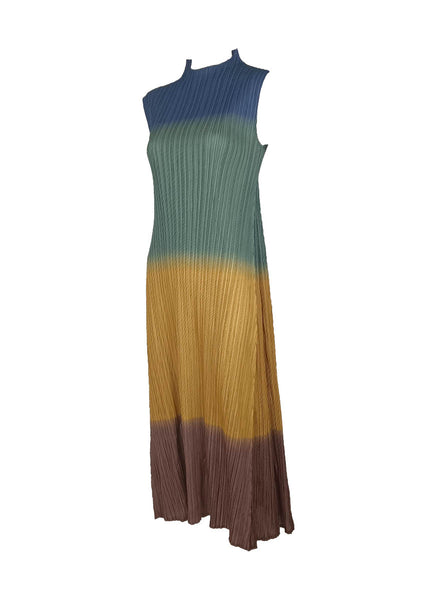 8240051 Tie Dye Pleated Dress *Preorder