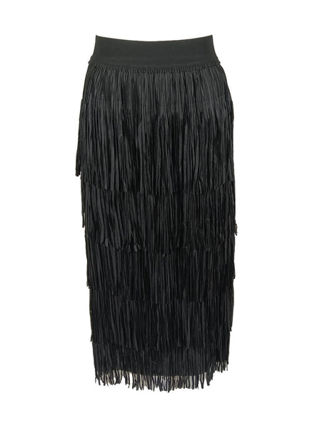 9240014 Retro Tassel Pleated Skirt *Last Piece