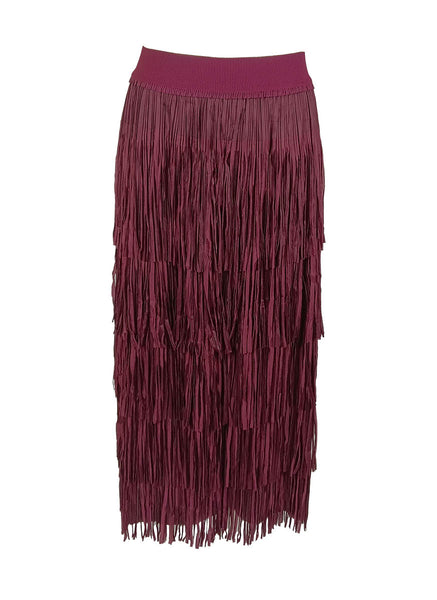 9240014 Retro Tassel Pleated Skirt *Last Piece