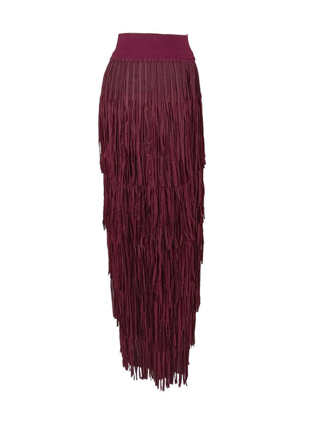 9240014 Retro Tassel Pleated Skirt *Last Piece