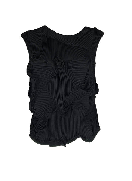 9240037 Sleeveless Pleats Top *Last Piece