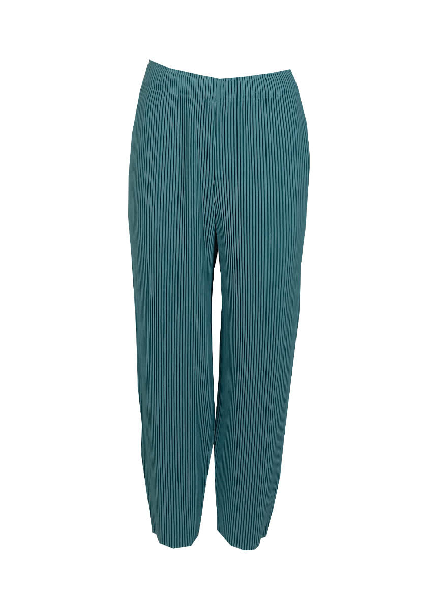 D230022 Side Pocket Pleated Pants *Light Green