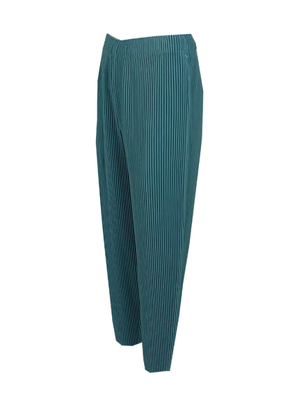 D230022 Side Pocket Pleated Pants *Light Green