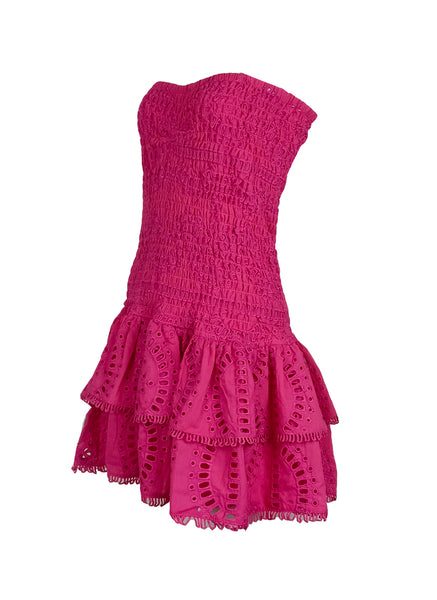 D230037 Strapless Mini Dress *Pink
