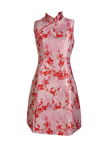 D240008 Floral Emboridery Cheongsam