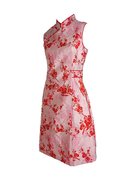 D240008 Floral Emboridery Cheongsam