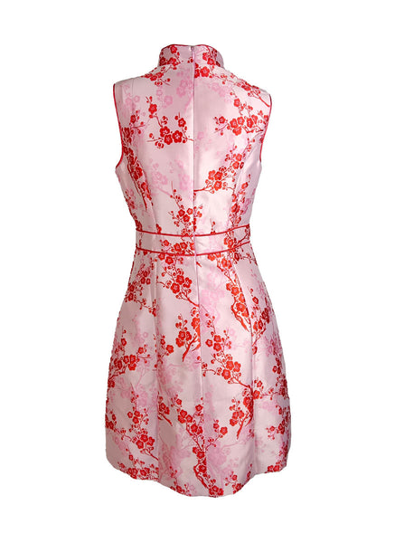 D240008 Floral Emboridery Cheongsam