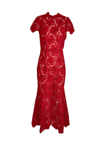 N230012 Slim Fishtail Dress