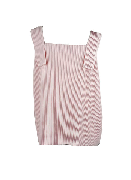 N240023 Square Neck Adjustable Straps Top *Pink