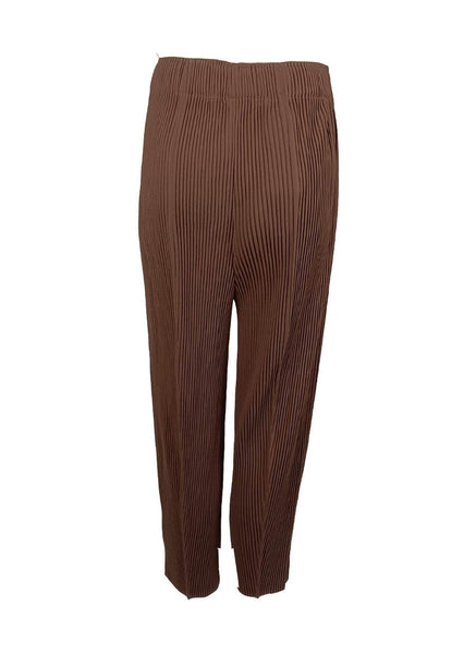 O230003 Side Pocket Pleats Pants *Brown