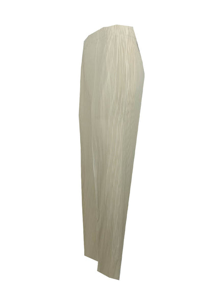 O230003 Side Pocket Pleats Pants *Cream