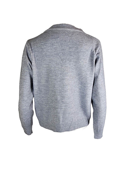 O240024 Knitted Long Sleeve Top *Grey