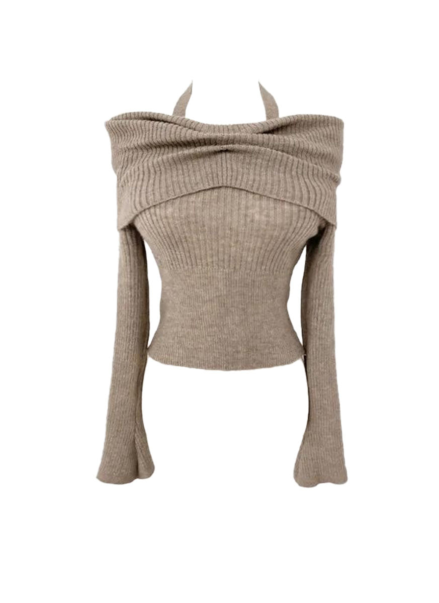 O240039 Knitted Long Sleeve Top *Last Piece