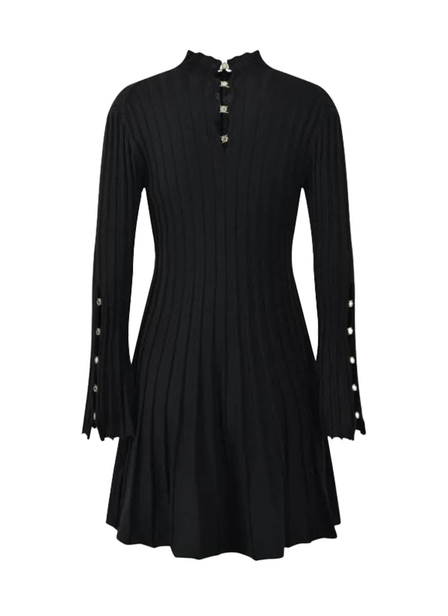 O240041 Long Sleeve Knitted Dress *Last Piece