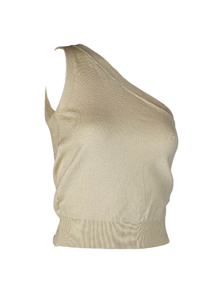 O240050 Knitted 2 Pieces Top Set *Beige