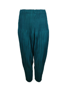 3190069 Pleats Jogger Pants *Turquoise *Last Piece