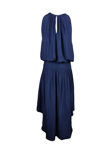N180079 Sleeveless Midi Dress *Navy Blue *Last PIece
