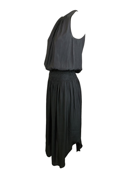 N180079 Sleeveless Midi Dress *Black