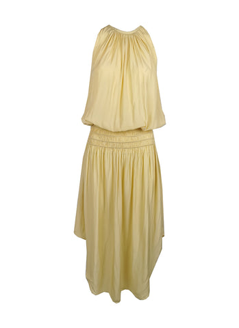 N180079 Sleeveless Midi Dress *Ginger Yellow