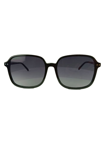 O220028 Retro Large Frame Square Sunglasses