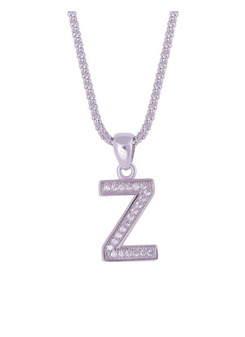 SHA0294 Alphabet Letter 'Z' Necklace